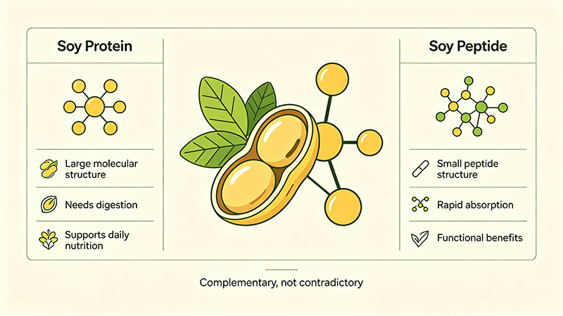 Soy Peptide vs Soy Protein